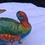 Rare Ges Geschutzt Wind up Turkey Image 3