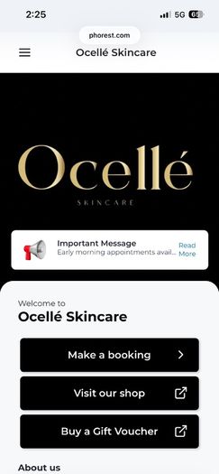 Ocelle voucher worth e200