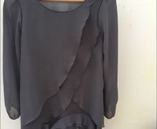 Blush brown/grey stylish top