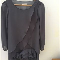 Blush brown/grey stylish top