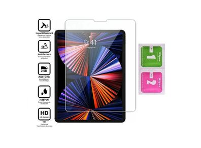 For iPad Pro 12.9" 2021 Tempered Glass Screen Protector Saver Glass A2379 A2461 - FHT24IPTG