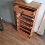 Mexican pine wine rack/ shoe rack Image 4