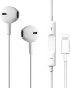 iphone earphones ,in-ear HiFi stereo isolating wired earphones,With volume control and microphone,Noise earphone Cancellation Compatible With iPhone