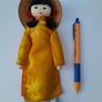 Vintage Vietnamese Doll Image 3