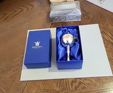 Royal mint babys rattle