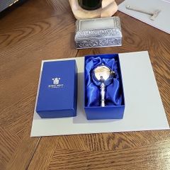 Royal mint babys rattle