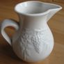 White Ceramic Jug Image 3