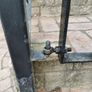 Welded garden gates black Image 4