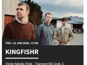 Kingfishr tickets (x 2) standing 11th June 26 Cork
