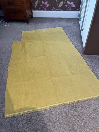 Upholstery fabric yellow