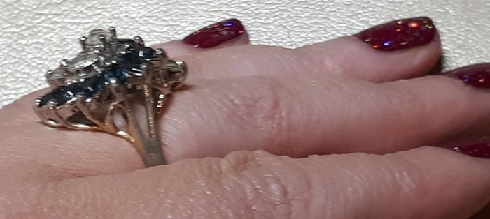 Vintage Cluster Ring