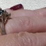 Vintage Cluster Ring Image 9