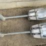 4 Large industrial yard lights all good only need a wipe down from dust Image 5