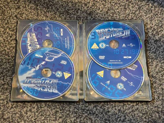Steelbook Back to the Future Trilogy
