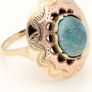 Stunning 14k Gold 4.5 Carat Opal Ring (6 grams) Image 2