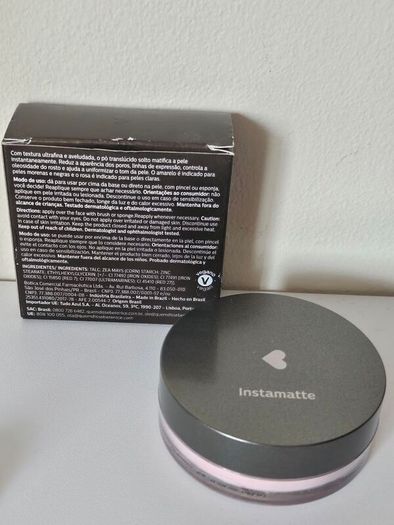 Instamatte Translucent Loose Facial Powder  New