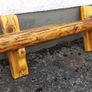 Rustic Driftwood stove mantle / shelf Image 2