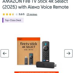 Fire stick Amazon/ Alexa voice control