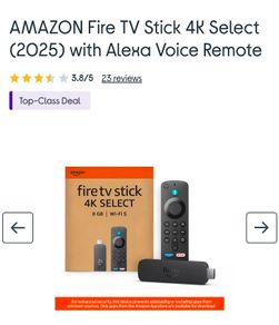 Fire stick Amazon/ Alexa voice control