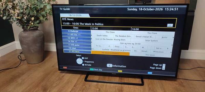 Panasonic 50" Led Tv,