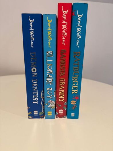 Four David Walliams Books