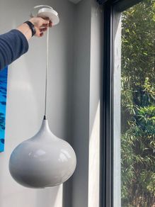 White Pendant Light