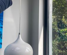 White Pendant Light