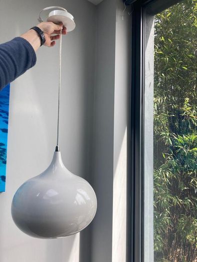 White Pendant Light