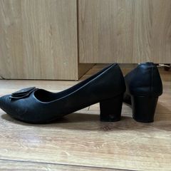 Black Block Heels