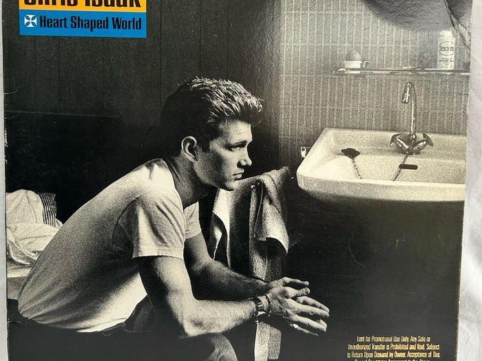 Chris Isaak Heart Shaped World 1989 Original US Pressing Promo Vinyl LP Wicked