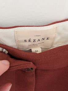 sezane outfit (trousers and long sleeve top)