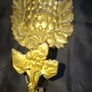 Beautiful Old Brass Wall Hanging Bell Ideal for Bar Pub Man cave Last Round bell, Postage Available Image 3