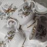 22piece  Royal Tara Brids  @ Fruit   Tea Set Image 4