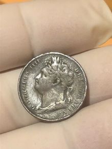 1823 Farthing George 4 th