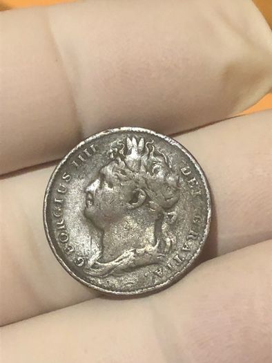 1823 Farthing George 4 th