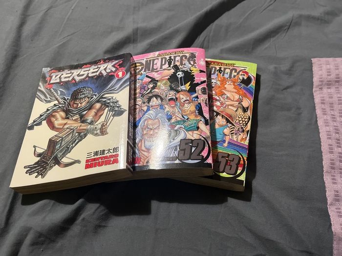Berserk Volume 1 One piece Volume 52&53