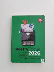 Poetry Focus 2026 higher level English