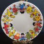 Vintage Rare Collectable Arcopal France Childrens Milk Glass Dining Set with Haribo Sweets Motifs, Consisting of A Mug, Cereal Bowl and 20cm Plate, circa 1970 Image 4
