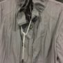 Grey "FranStyle" Trench Coat  size 10/12 Image 5