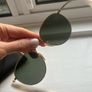 Round Raybans and case Image 5