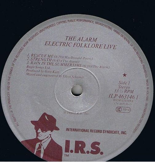 The Alarm   Electric Folklore Live