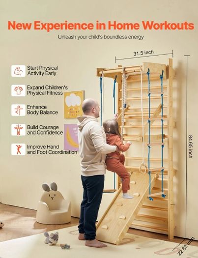 Swedish Ladder Wall Gym,Climbing