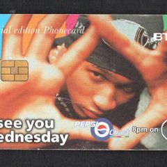 2000 Great Britain British Telecom (BT) UK3 Pepsi Chart On Channel 5 - 1 Usher (Siemens - S37) Phone Card