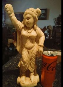 Antique heavy marble statue