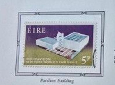 1964 Irish Pavilion. Rare! stamps
