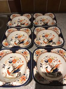 antique dishes