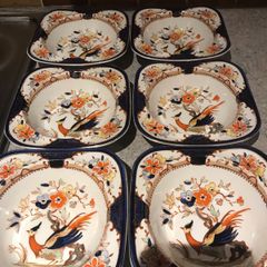 antique dishes