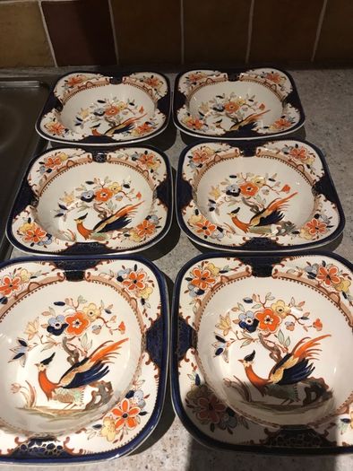 antique dishes