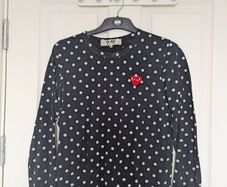 Comme Des Garsons Play Shirt polkadot