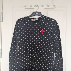 Comme Des Garsons Play Shirt polkadot